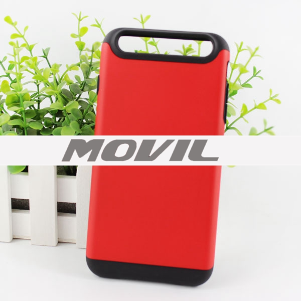 NP-1880 PC TPU funda para iPhone 6 Plus-1